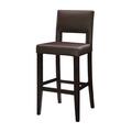 Linon Vega Bar Stool 30inch -Espresso Frame Finish 14054VESP-01-KD-U